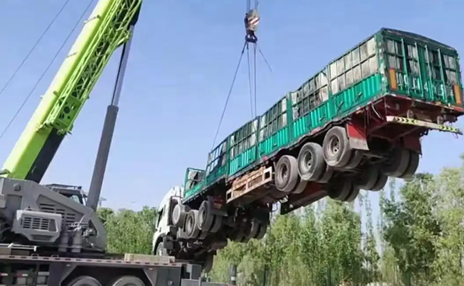 乐都区道路脱困救援案例